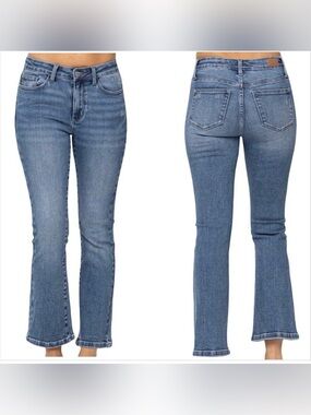 Judy Blue Medium Light Blue kick flares
